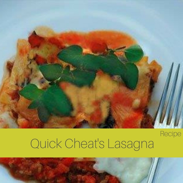 Quick Cheat's Lasagna
