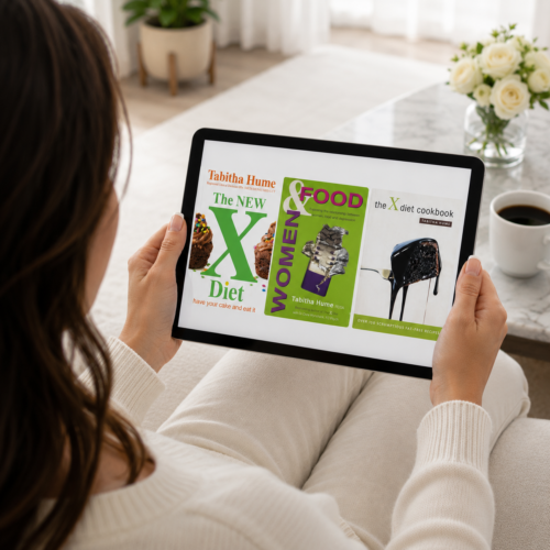 BUNDLE Of The New X Diet | The X Diet Cookbook | Women and Food - Downloadable
